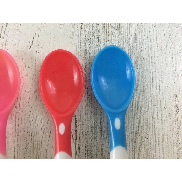 Munchkin Lot of 5 Soft Tip Baby Infant Spoons Plastic - Picture 4 of 11